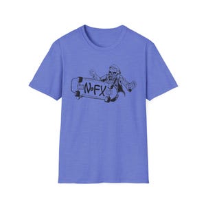 NOFX-shirt - NOFX-uniseks NOFX-t-shirt softstyle jaren 90 punk vintage skateboard Nofx skater jaren 90 NOFX-flyer geïnspireerde tshirt afbeelding 8