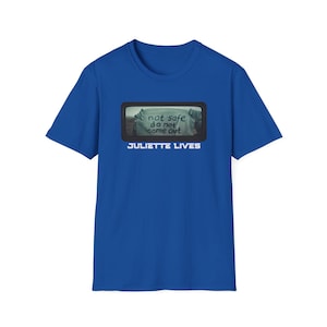 Silo TV Series Shirt, Juliette Lives T-shirt, Not Safe Do Not Come Out Shirt, Fan Gift, Dystopian Future Tee image 7