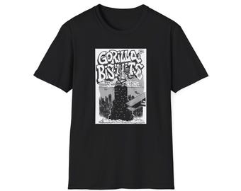 Gorilla Biscuits shirt - Unisex Softstyle Gorilla Biscuits t-shirt Straight Edge hardcore nyhc 80s Gorilla Biscuits flyer inspired tshirt