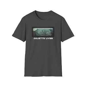 Silo TV Series Shirt, Juliette Lives T-shirt, Not Safe Do Not Come Out Shirt, Fan Gift, Dystopian Future Tee image 6