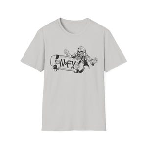 NOFX-shirt - NOFX-uniseks NOFX-t-shirt softstyle jaren 90 punk vintage skateboard Nofx skater jaren 90 NOFX-flyer geïnspireerde tshirt afbeelding 2