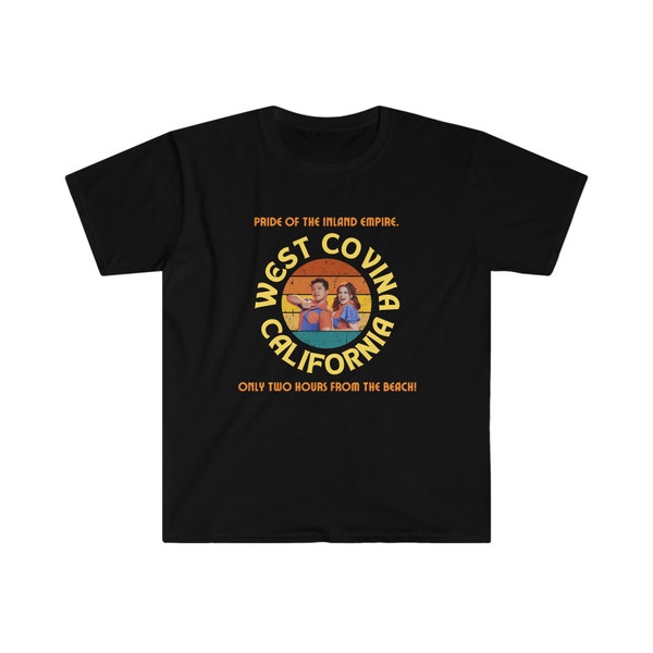 West Covina California Paradise shirt - Unisex Softstyle T-Shirt my crazy ex girlfriend tv show tshirt