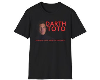 Darth Toto Wolff shirt - Unisex Softstyle T-Shirt funny formula 1 one dts drive to survive inspired tshirt