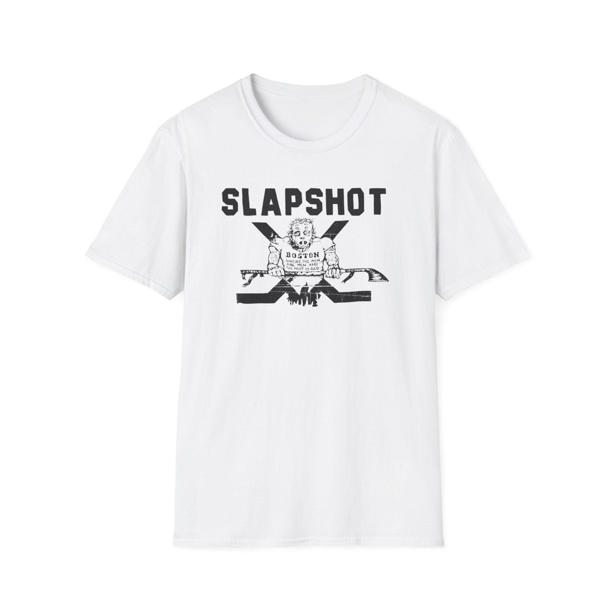 Slapshot Boston shirt - Unisex Softstyle 1990 Hardcore Straight Edge t-shirt vintage Boston Slapshot band flyer inspired tshirt