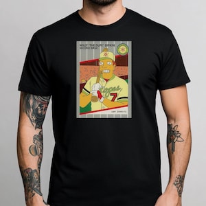 Camiseta Willy Dipkin, Camiseta Billy Ripken ff, Presente para Fã dos Simpsons, Camiseta Willy the Dupe Dipkin, Camiseta para Fã de Beisebol, Cartão de Beisebol Billy Ripken