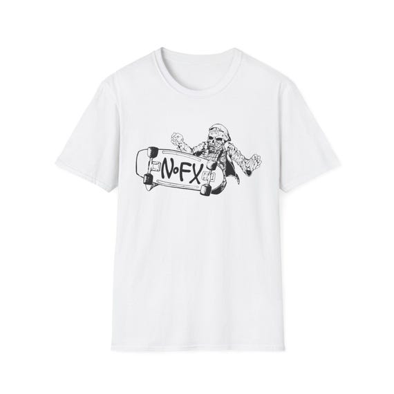 NOFX shirt - Unisex Softstyle NOFX t-shirt 90s Punk vintage skateboard Nofx skater 90s NOFX flyer inspired tshirt