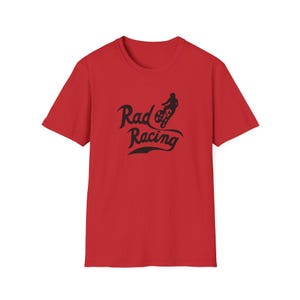 Rad Racing shirt - Unisex Softstyle 80s Movie Rad t-shirt oldschool bmx 80&#39;s bmx Rad Racing shirt Rad Movie bmx inspired t-shirt