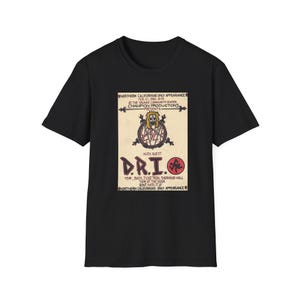 Slayer Concert shirt - Unisex Softstyle  1986 Slayer t-shirt  DRI vintage Slayer old school heavy metal 80s Slayer flyer inspired tshirt