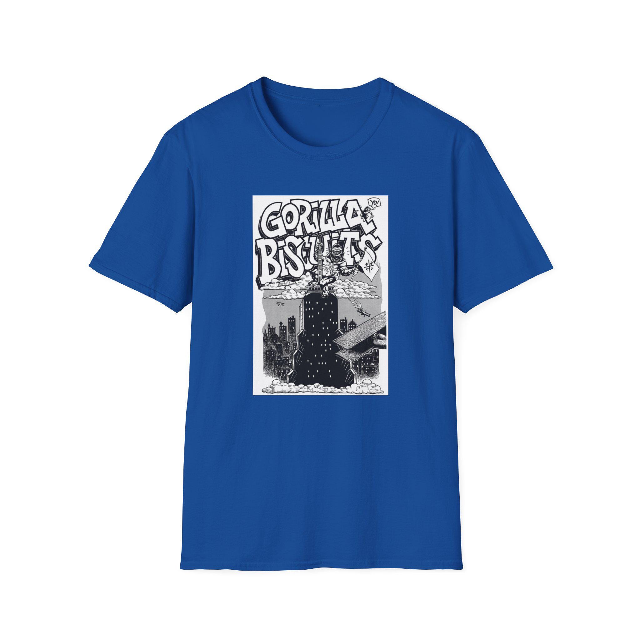 Gorilla Biscuits Shirt - Unisex Softstyle Gorilla Biscuits T-shirt 