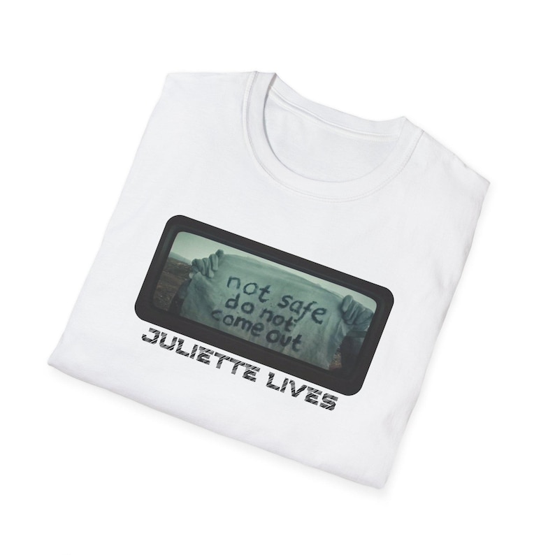 Silo TV Series Shirt, Juliette Lives T-shirt, Not Safe Do Not Come Out Shirt, Fan Gift, Dystopian Future Tee image 9