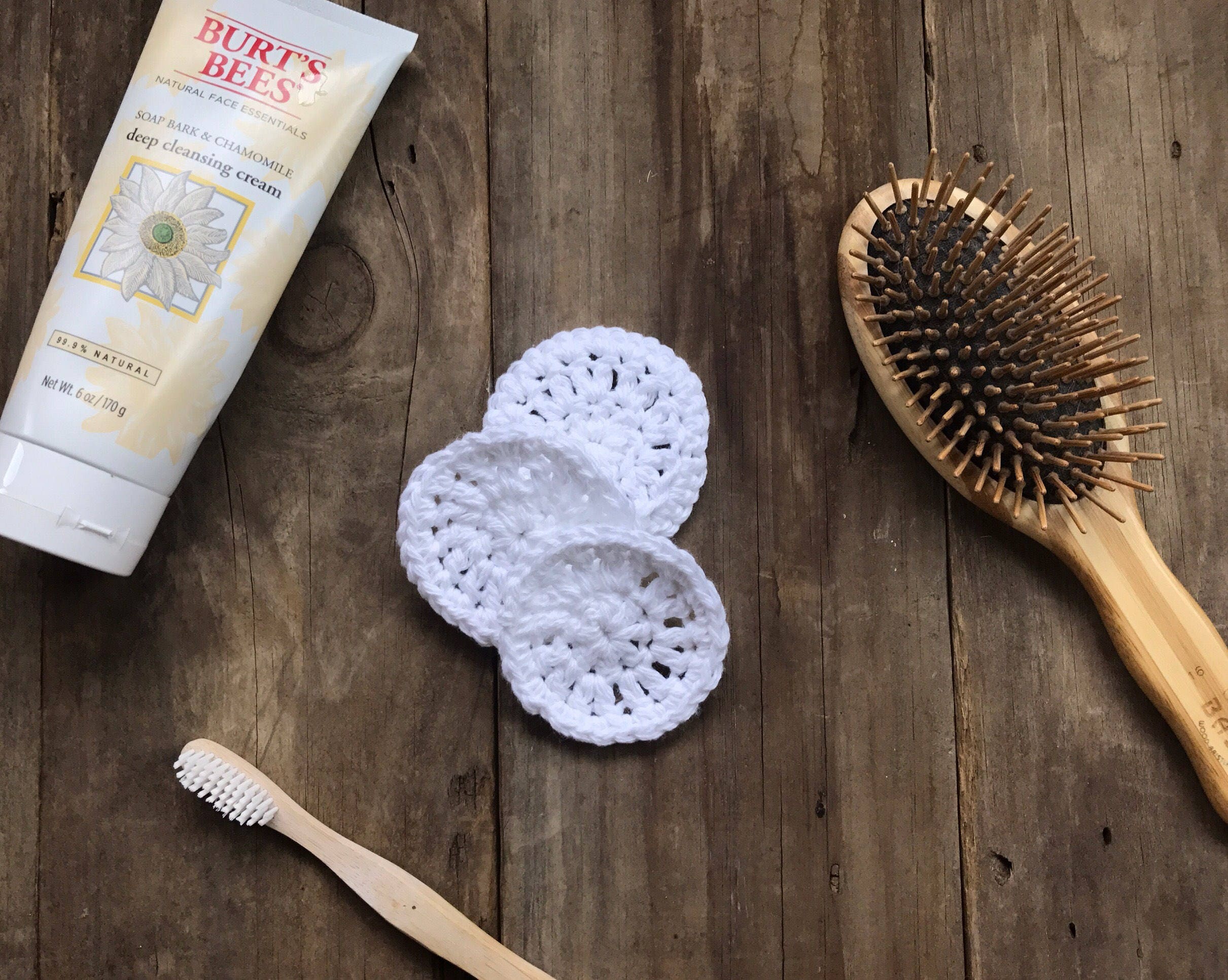 Reusable Cotton Rounds // Crochet Makeup Removers // Face Etsy