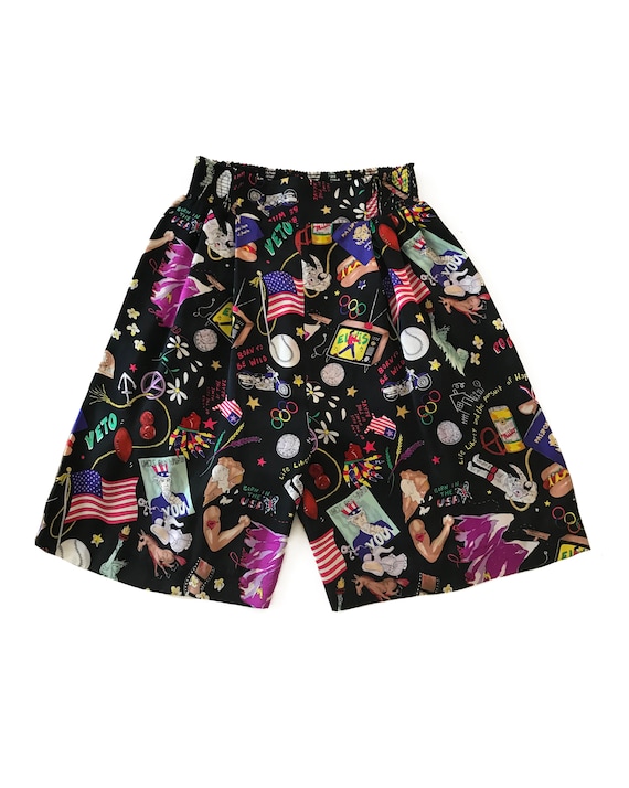 NICOLE MILLER Vintage 1990s Shorts American 4th Ju