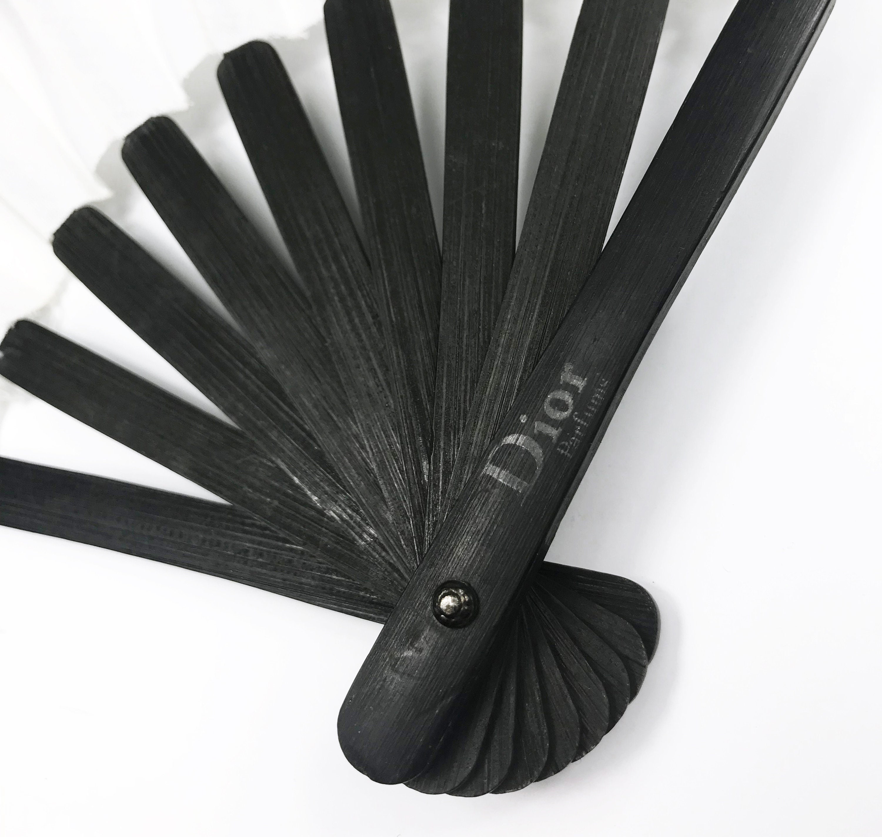 CHRISTIAN DIOR Vintage Logo Hand Fan Dior Monogram Accessory Etsy