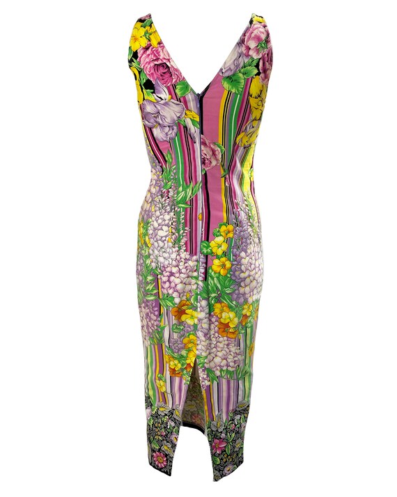 VERSUS by GIANNI VERSACE Vintage 1990s Floral Pri… - image 3