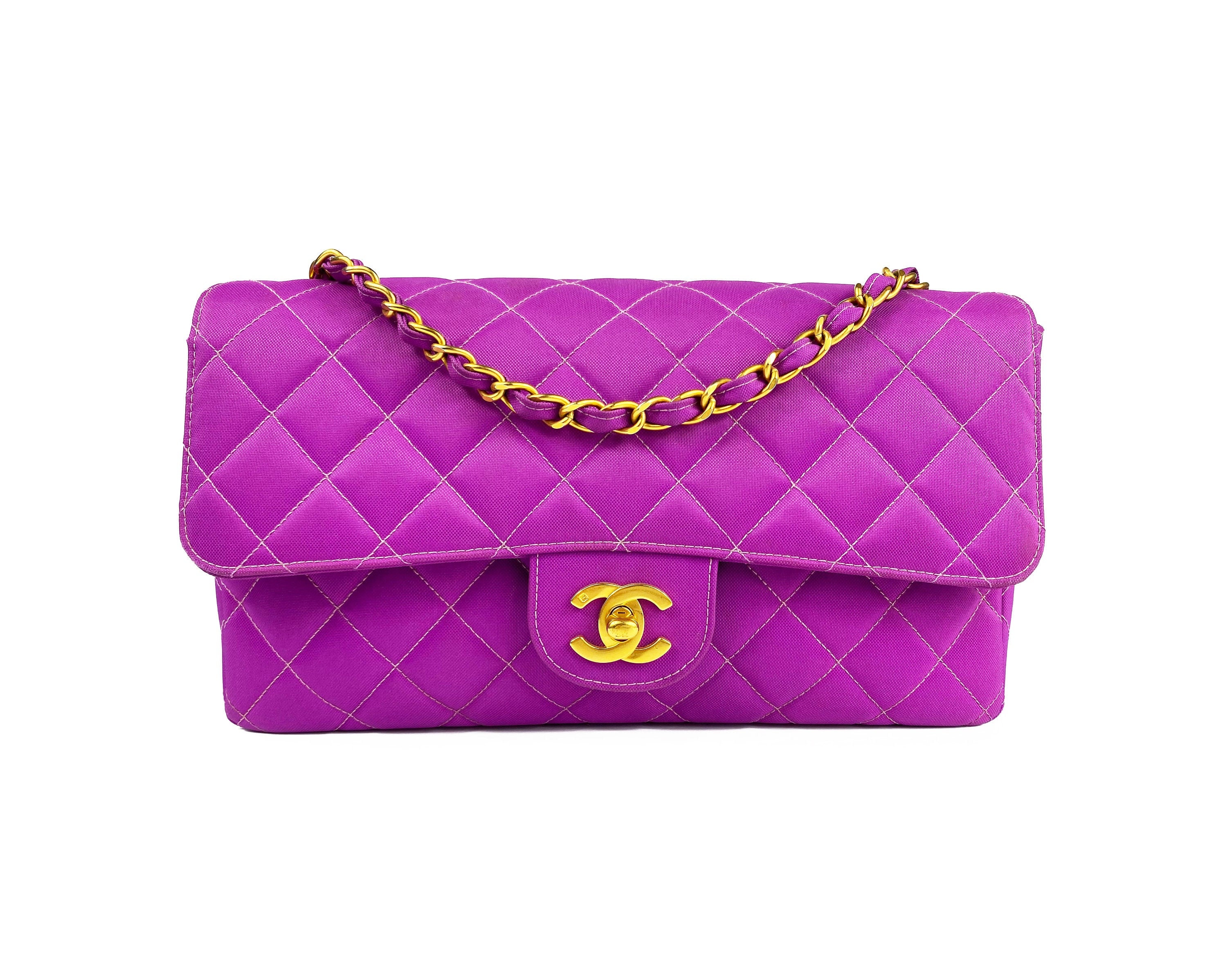 Purple Chanel Bag 