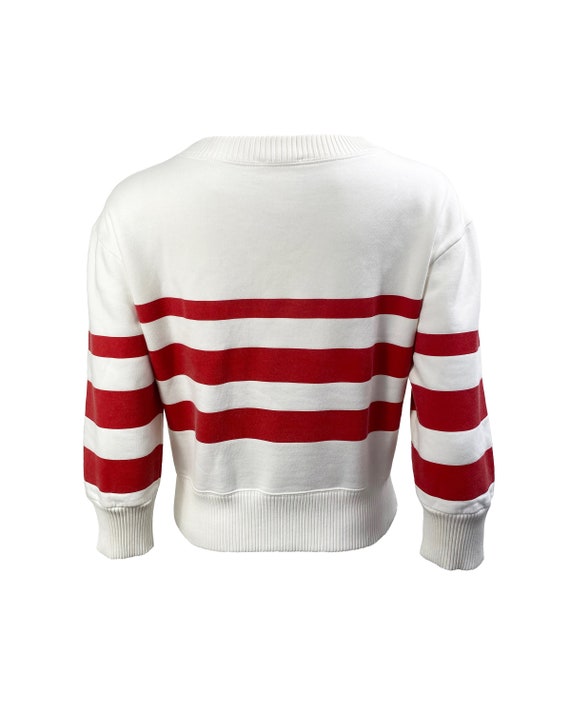 Louis Vuitton Runway Jamaican stripe pullover jumper crewneck sweater | c99  | REVERSIBLE