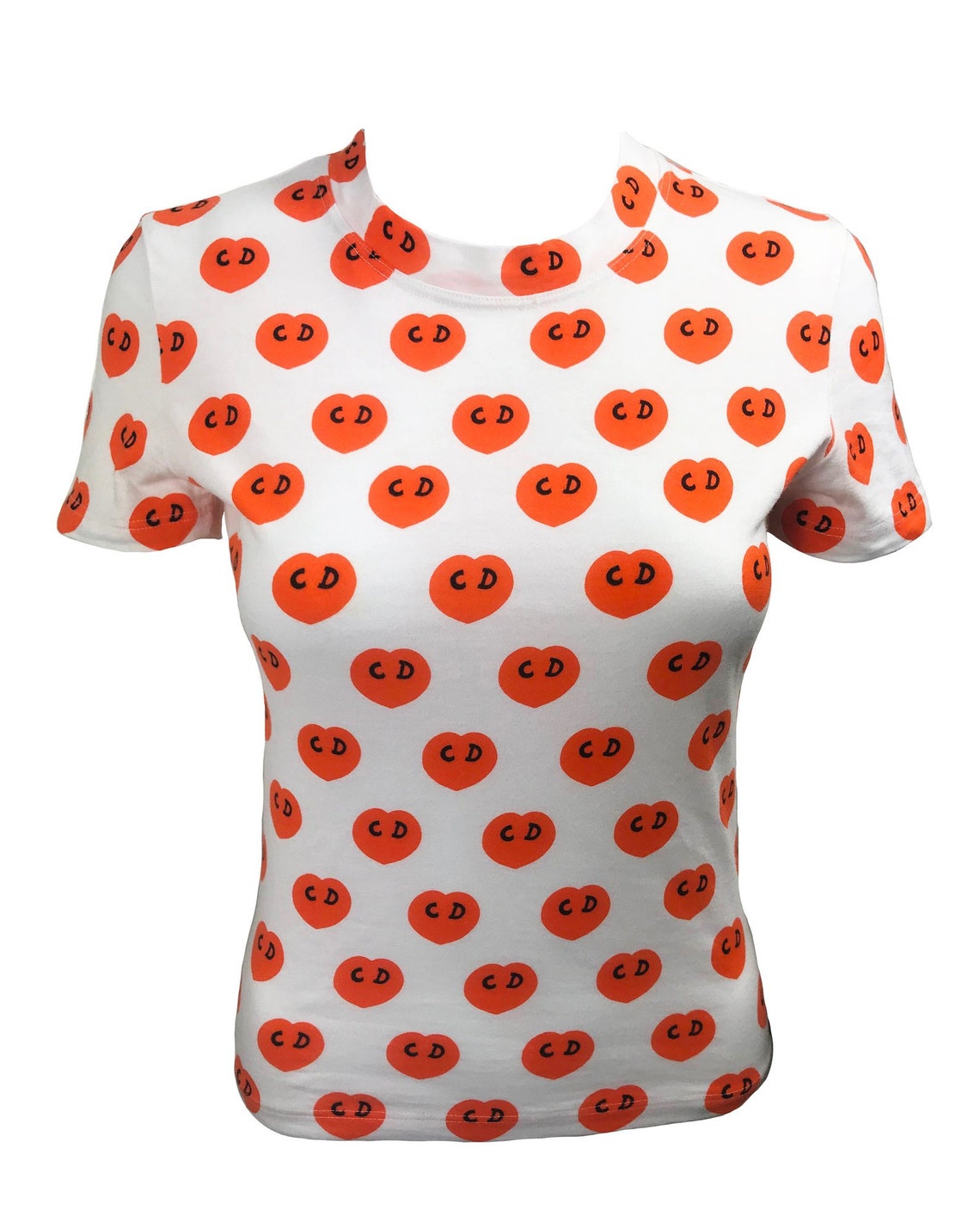 orange dior t shirt