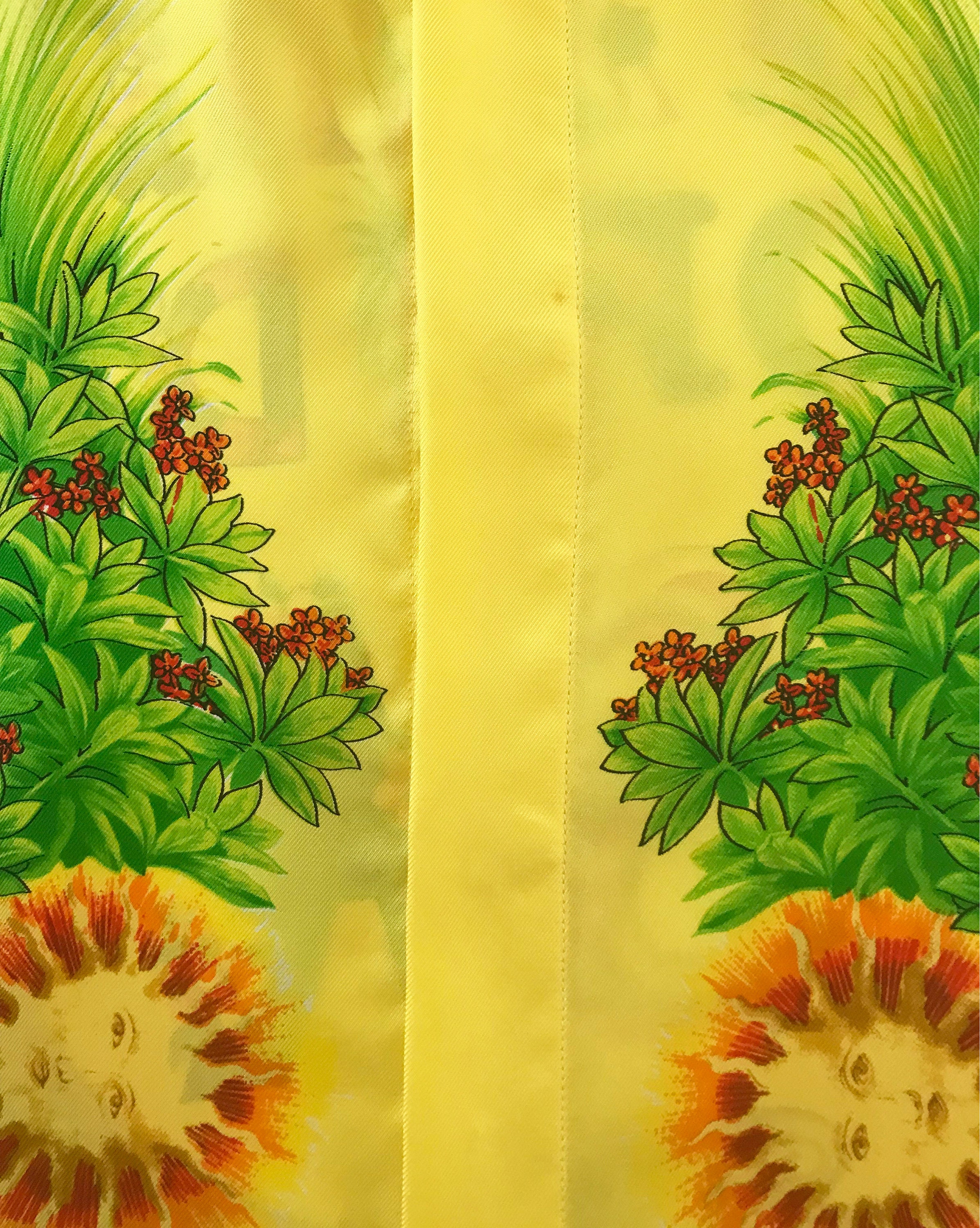 GIANNI VERSACE Rare Vintage Miami Print Shirt 1990s Neon GIANNI VERSACE Rare Vintage Miami Print Shirt 1990s Neon