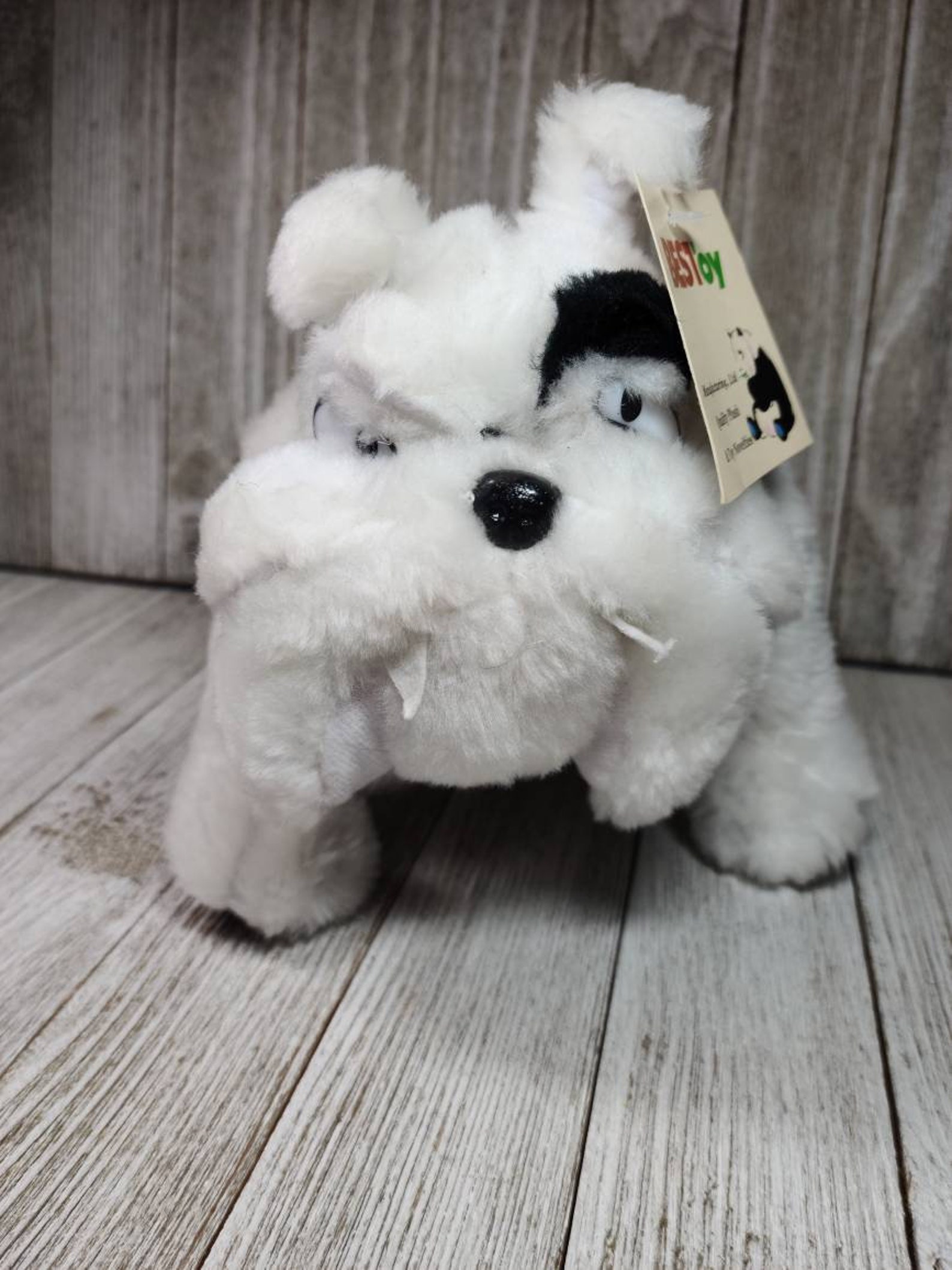 Vintage Best Toy Plush Bulldog Vintage Bulldog Plush Vintage Etsy