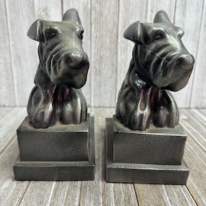 Vintage Dog Bookends, Vintage Bookends, Bookends, Vintage Dogs, Dog Bookends