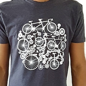 T-shirt Homme Vélo, Bicyclettes - Cadeau de Noel Homme fan av vélo et de cyclisme