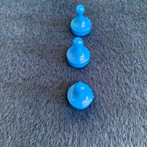 Vintage Clue Board Game Replacement Blue Token