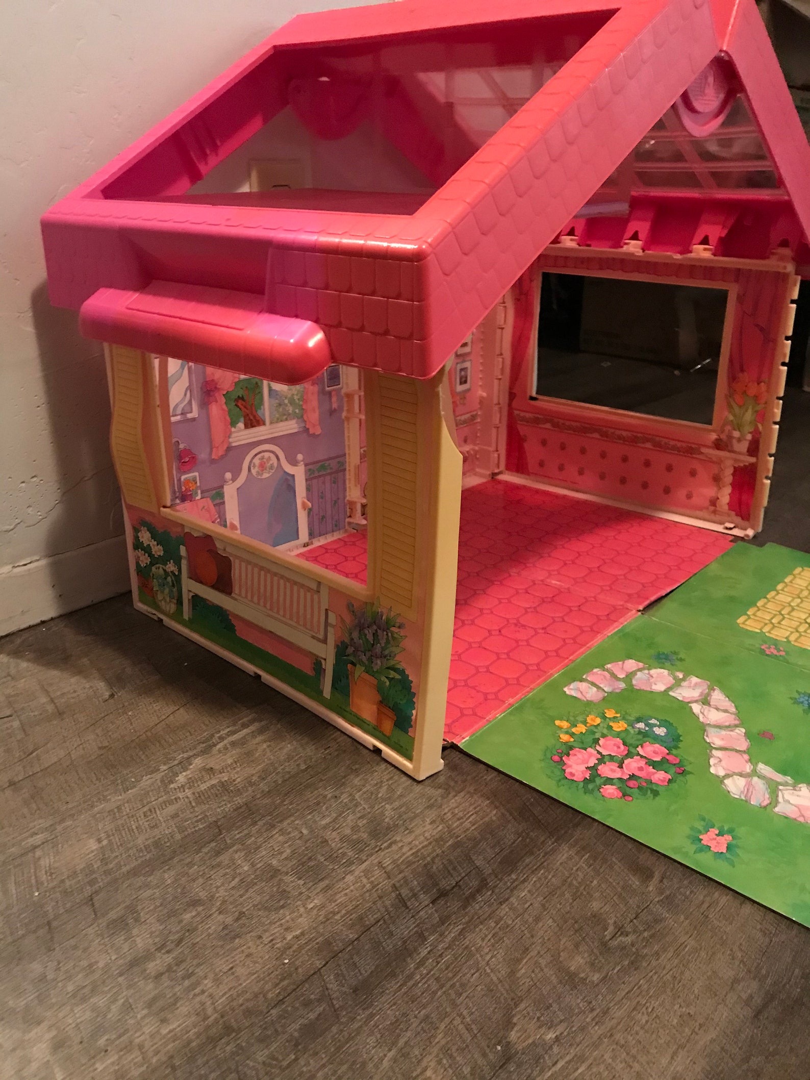 Vintage 1992 BARBIE Fun N Fold House Home Mattel - Etsy