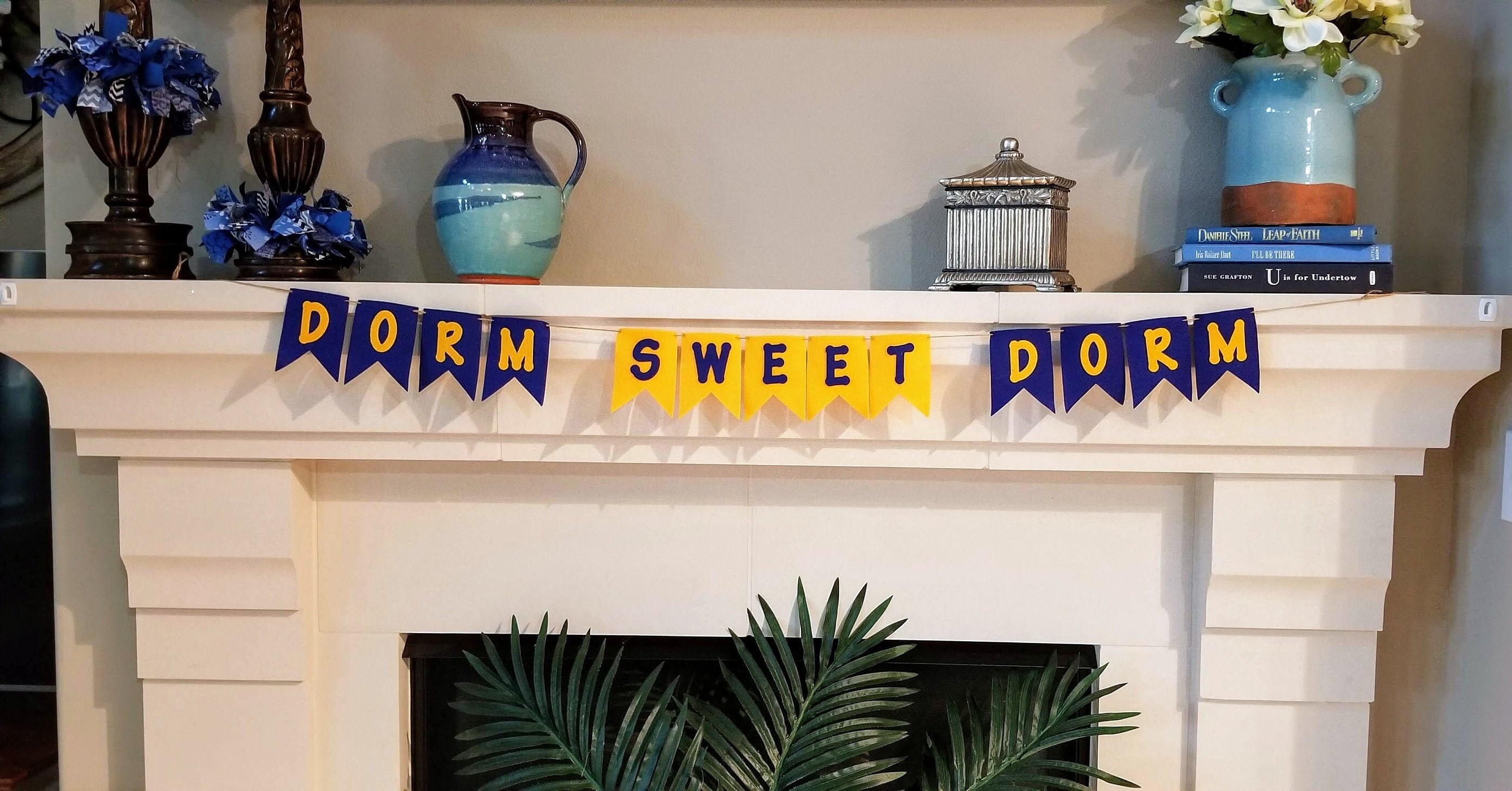 Dorm Sweet Dorm Banner ORDER ANY COLORS college room Etsy