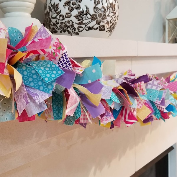 Ribbon Garland Etsy