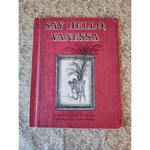 Say Hello, Vanessa by Marjorie Sharmat 1979 Edition Vintage Weekly Reader