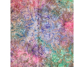 Batik Cotton Quilting Sewing Fabric by the HALF yard