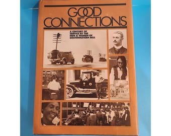 Vtg 1984 Gute Verbindungen Geschichte von Southwestern Bell Hardcover-Buch