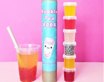 Bubble Tea Boba Tasting Tube