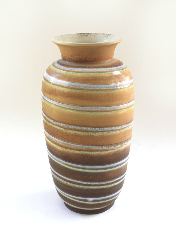 Vintage Jasba Ceramic Vase West German Pottery Vase Etsy