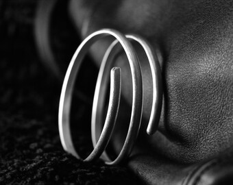 Three Ring Sterling Silver Bracelet