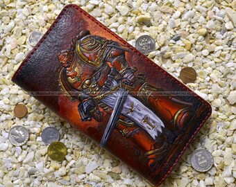 Long wallet "The Blood Angel'. Warhammer