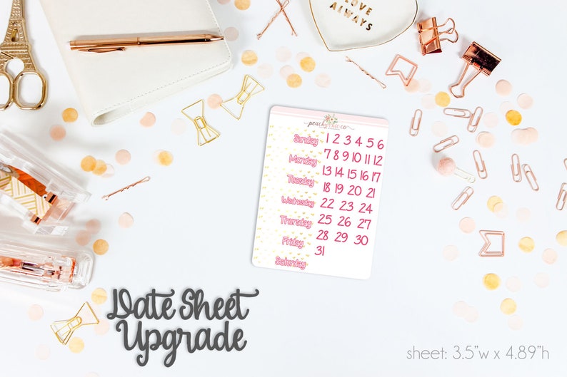 Preppy Chic VERTICAL Weekly Kit 140 Matte Planner Stickers Perfect for your Erin Condren Life Planner WKV0230
