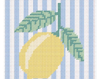 Lemon Needlepoint Digital Chart