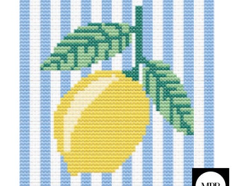 Lemon Needlepoint Digital Chart