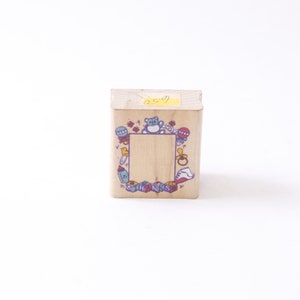 Cutie Toys Patroon Ontwerp, 2 ", Kleine Stempel, Objecten, Houten, Rubber, Enkele Stempel, Kaart maken, Ambacht, Hobby, Briefpapier, Vintage, ~ 20-10-342