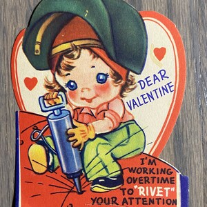 Valentinstag, Kind, Achtung, Nieten, Arbeiten, Geformt, Handwerk, Scrapbooking, Hobby, Papier, Schreibwaren, Vintage, WRITINGS, ~ 20-29-1029