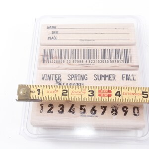 Bar Code, Winter Spring Summer, Numbers, Name, Date, Down to Business ...