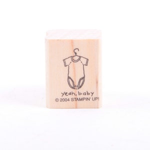 sí Bebé, Nuevo Bebé, Anuncio, Estampado, Sello de Goma, Vintage, Artesanía, Fabricación de Tarjetas, Álbum de Recortes, Sello Único ~ 20-01-133