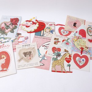 San Valentín, Día de la Madre, Amor, Tarjetas de felicitación, Vacaciones, Fiesta, Papelería, Set, Niños, Manualidades, Hobby, Vintage, ~20-11-378