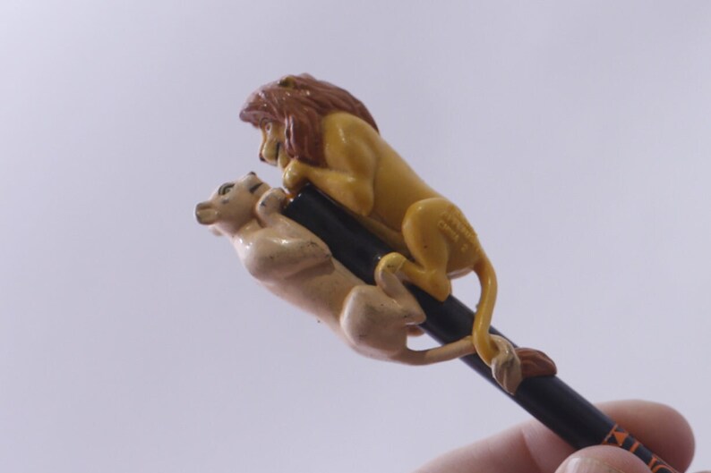 The Lion King, Pencil With Simba and Nala Topper, Disney, Applause ...