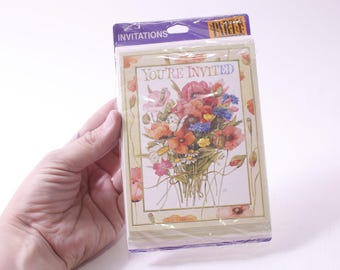 Marjolein Bastin, Invitations, Flowers, Paper, Cards, Vintage, ~ 250605-WH 313