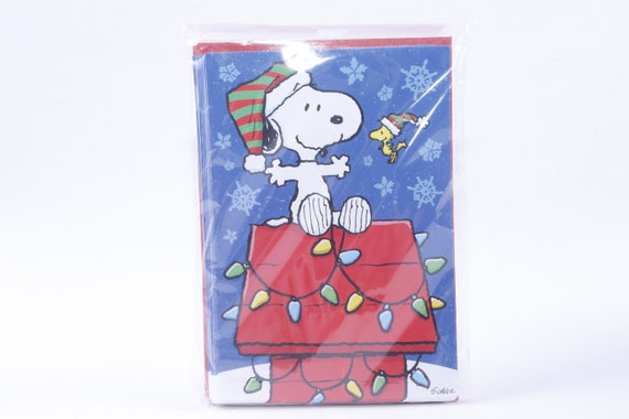 Peanuts Charlie Brown Snoopy Woodstock Christmas Wrapping Paper 20