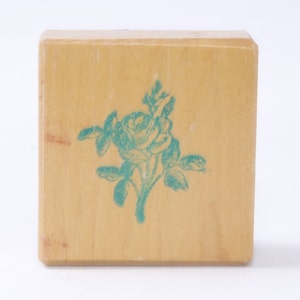 Rosa, Flor, Floral, Textura, Objeto, Naturaleza, Amor, Sello de mensaje, Madera, Goma, Sello, Vintage, Fabricación de tarjetas, ~ 20-01-143