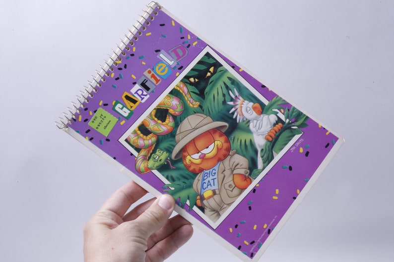 Garfield Notes Garfield, Jungle, Steno Notebook, Notepad, Notes, Stationery, Mead ...
