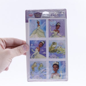 Disney, The Princess and the Frog, Sticker Sheet, Hallmark, Party Express, Cartoon Characters Pictures, Collection ~ 122 339